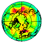 Ozone Field of 03 June 2012