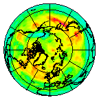 Ozone Field of 10 June 2012