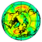 Ozone Field of 15 June 2012