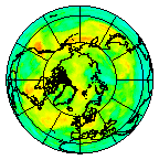 Ozone Field of 25 June 2012