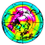 Ozone Field of 05 February 2007