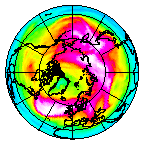 Ozone Field of 14 February 2007