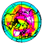 Ozone Field of 15 February 2007