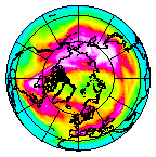Ozone Field of 18 February 2007