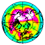 Ozone Field of 20 February 2007