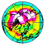 Ozone Field of 22 February 2007