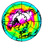 Ozone Field of 24 February 2007