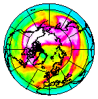 Ozone Field of 13 March 2007