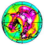 Ozone Field of 20 March 2007