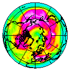 Ozone Field of 24 March 2007