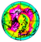 Ozone Field of 26 March 2007