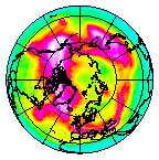 Ozone Field of 27 March 2007