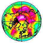 Ozone Field of 13 April 2007