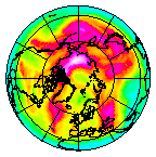 Ozone Field of 14 April 2007