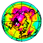 Ozone Field of 16 April 2007