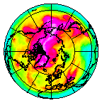 Ozone Field of 17 April 2007