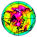 Ozone Field of 18 April 2007