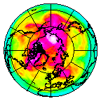 Ozone Field of 21 April 2007