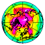 Ozone Field of 23 April 2007