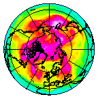 Ozone Field of 24 April 2007