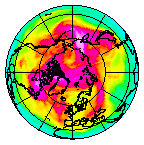 Ozone Field of 25 April 2007