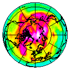 Ozone Field of 28 April 2007