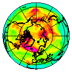 Ozone Field of 22 May 2007