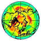 Ozone Field of 31 May 2007