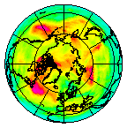 Ozone Field of 03 June 2007