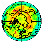 Ozone Field of 09 June 2007