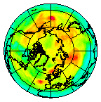Ozone Field of 13 June 2007