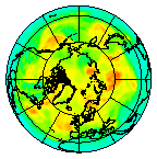 Ozone Field of 19 June 2007