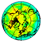 Ozone Field of 25 June 2007