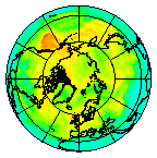 Ozone Field of 27 June 2007