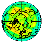 Ozone Field of 02 July 2007