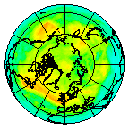 Ozone Field of 03 July 2007