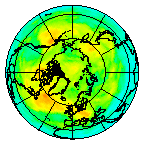 Ozone Field of 05 July 2007