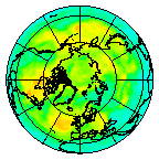 Ozone Field of 13 July 2007