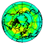 Ozone Field of 03 August 2007