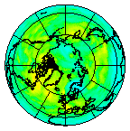 Ozone Field of 08 August 2007