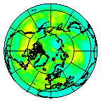Ozone Field of 12 August 2007