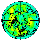 Ozone Field of 13 August 2007