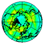 Ozone Field of 25 August 2007