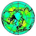 Ozone Field of 31 August 2007