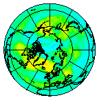Ozone Field of 14 September 2007