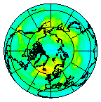 Ozone Field of 20 September 2007