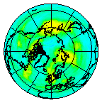 Ozone Field of 25 September 2007