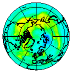 Ozone Field of 03 October 2007