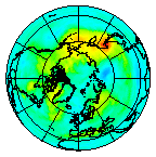 Ozone Field of 12 October 2007