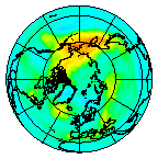 Ozone Field of 14 October 2007